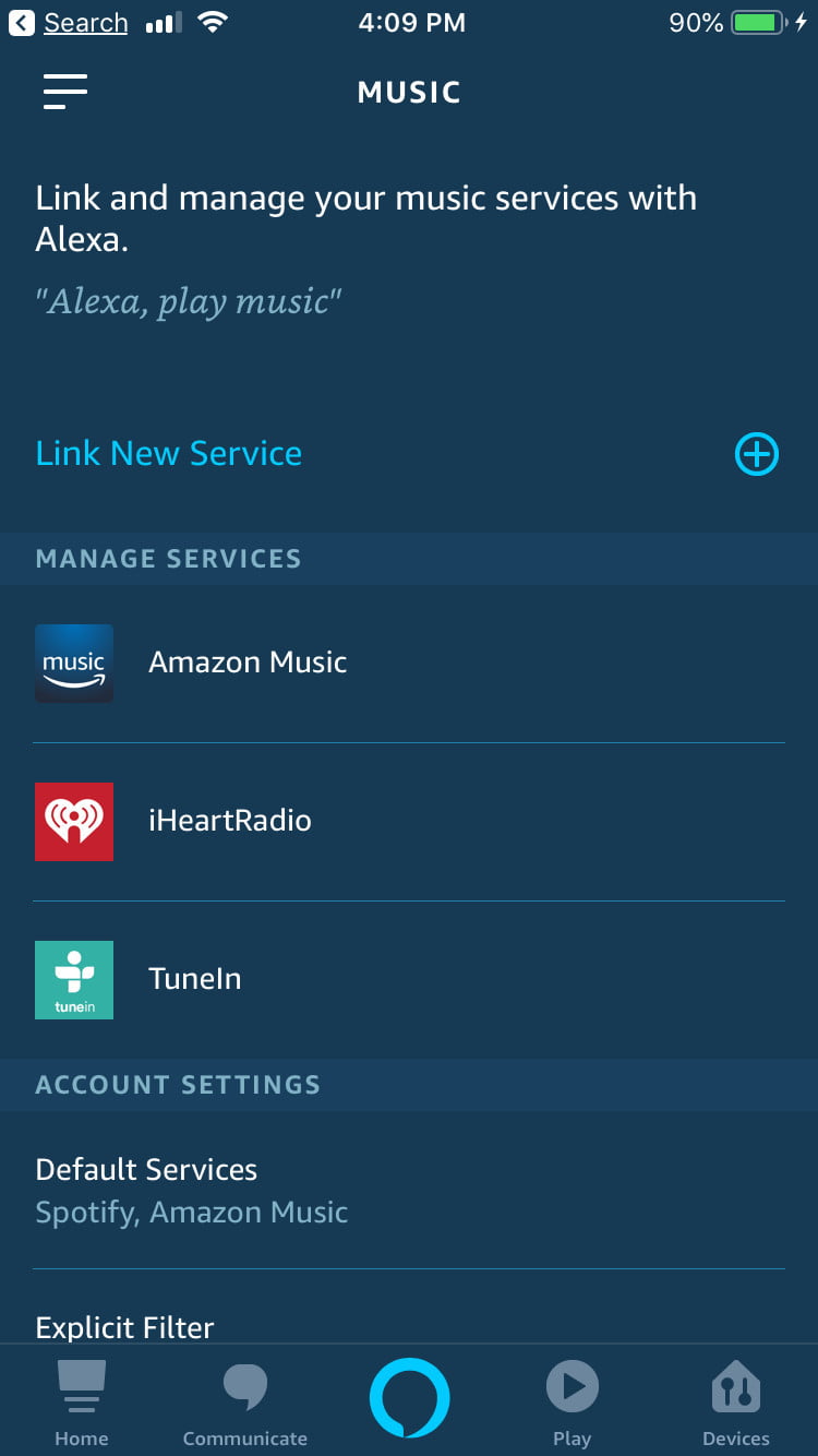 Can you connect free spotify with alexa wifi